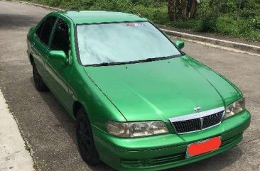 Nissan Sentra Exalta 2001 Green For Sale 