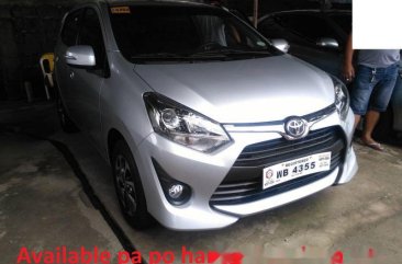 2017 Toyota WIGO Silver Hatchback For Sale 