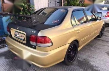 Honda Civic Automatic 1996 Golden For Sale 