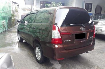 2014 Toyota Innova E Brown For Sale 