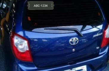 2017 Toyota Wigo Automatic Blue For Sale 