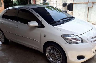 Toyota Vios 2009 1.3E White Sedan For Sale 