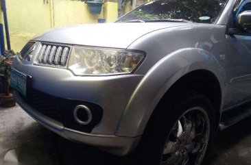 Mitsubishi Montero Gls V 2012 Silver For Sale 