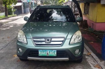 Honda CRV Gen 2.5 2005 Green For Sale 