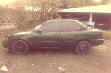 Toyota Corolla model 1994 Manual Green For Sale 