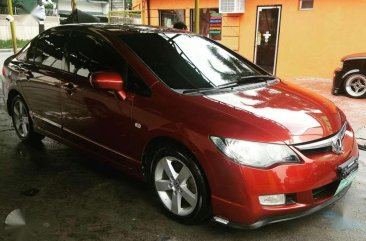 2006 Honda civic fd Red Sedan For Sale 