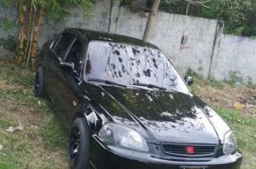 Honda civic 1996 Black Sedan For Sale 