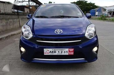 2016 Toyota Wigo G Manual Blue For Sale 