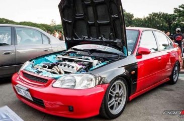 For Sale 1999 Honda Civic SIR Body Red 