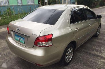 Toyota Vios E 2010 Manual Beige For Sale 