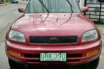 Toyota RAV4 AT 1996 Red For Sale 