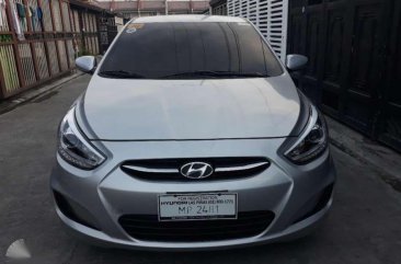 Hyundai Accent Hatchback 2016 AT Silver For Sale 