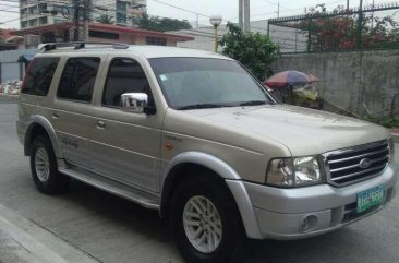 2005mdl Ford Everest 4X4 manual Dsel