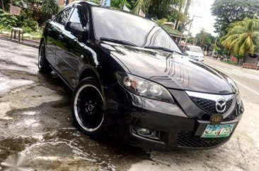 2008 Mazda 3 AT Black Sedan For Sale 