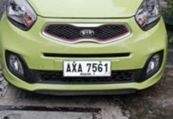 Kia Picanto 2015 Green For Sale 