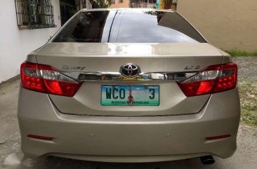 2013 Toyota Camry G AT Beige For Sale 