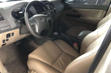 2013 Toyota Fortuner G Diesel Mitsubishi for sale