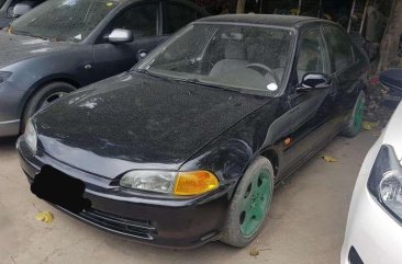 1995 Honda Civic Manual Black For Sale 