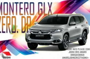 ZERO DOWN PAYMENT Montero Glx mt 2018  for sale