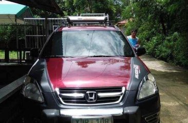 Honda CRV 2003 AT Red For Sale 