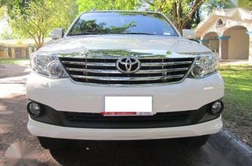 2012 Toyota Fortuner Manual Diesel