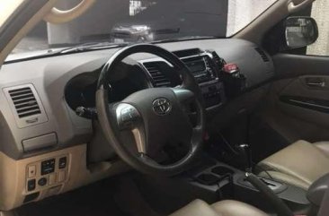 2012 Toyota Fortuner 4X2 Automatic