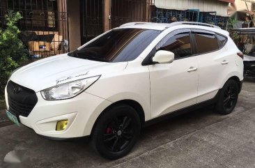 2010 Hyundai Tucson White For Sale 