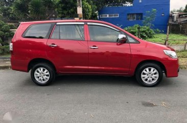 Toyota Innova E 2014 Model Manual Transmission