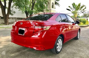 2017 Toyota Vios E Automatic Red Gasoline