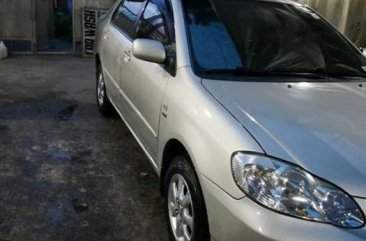 Toyota corolla altis 2003 silver for sale 