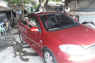 2007 Toyota Vios 1.5S manual red for sale 