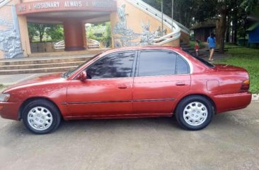 Toyota Corolla gli 93'' model Manual transmission