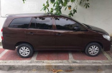 2015 Toyota Innova 2500E Manual Brown