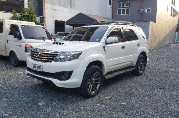 2014 TOYOTA Fortuner g automatic diesel