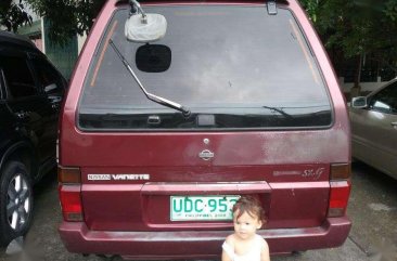 1996 Nissan Passenger Van For Sale