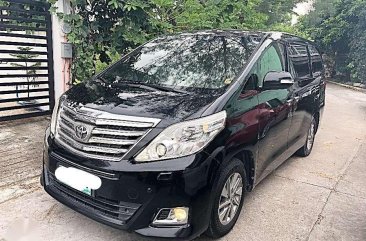 2012 Toyota Alphard AT Black For Sale