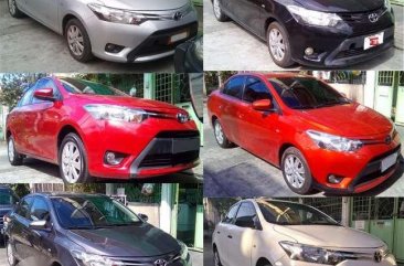 GRab Toyota VIOS 2015 and 2017 AT Mt 