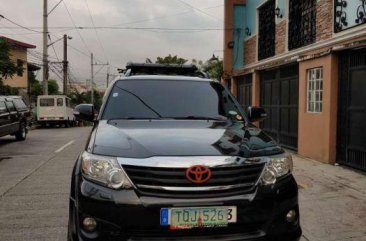 2012 Toyota Fortuner diesel automatic black 