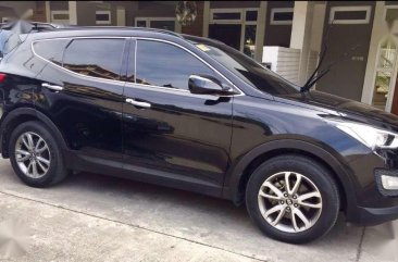 2013 Hyundai Santa Fe Black AT for sale 