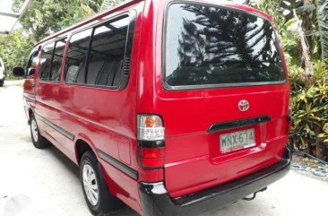 Toyota Hiace commuter van 18seaters 2001