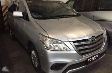 2015 TOyota Innova e manual diesel FOR SALE