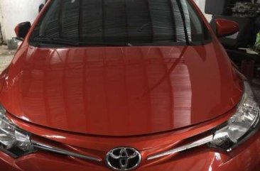 2017 TOYOTA Vios E automatic orange grab ready