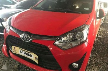 2018 Toyota Wigo G Manual Red