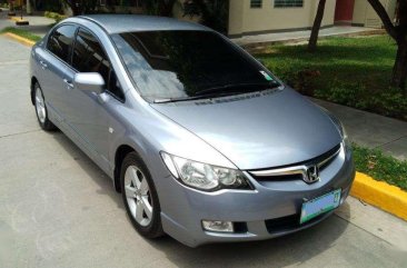 2008 Honda Civic 1.8s AT 46T km Cebu Unit Bluish