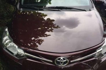 2018 TOYOTA Vios E automatic blackish red