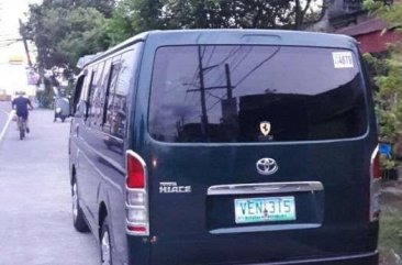 2013 model acquired TOYOTA HIACE 