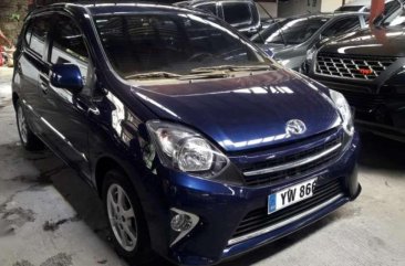 2016 Toyota Wigo 1.0G Automatic Gas Blue