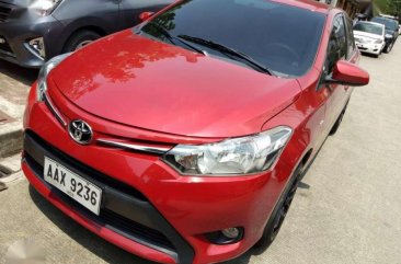 2014 Toyota Vios 1.3E manual. RED