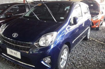 2017 Toyota Wigo 1.0G Automatic Blue Mica 