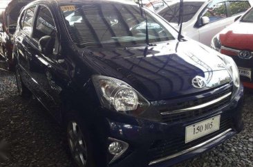 2017 Toyota Wigo 1.0G Automatic Blue Mica 
